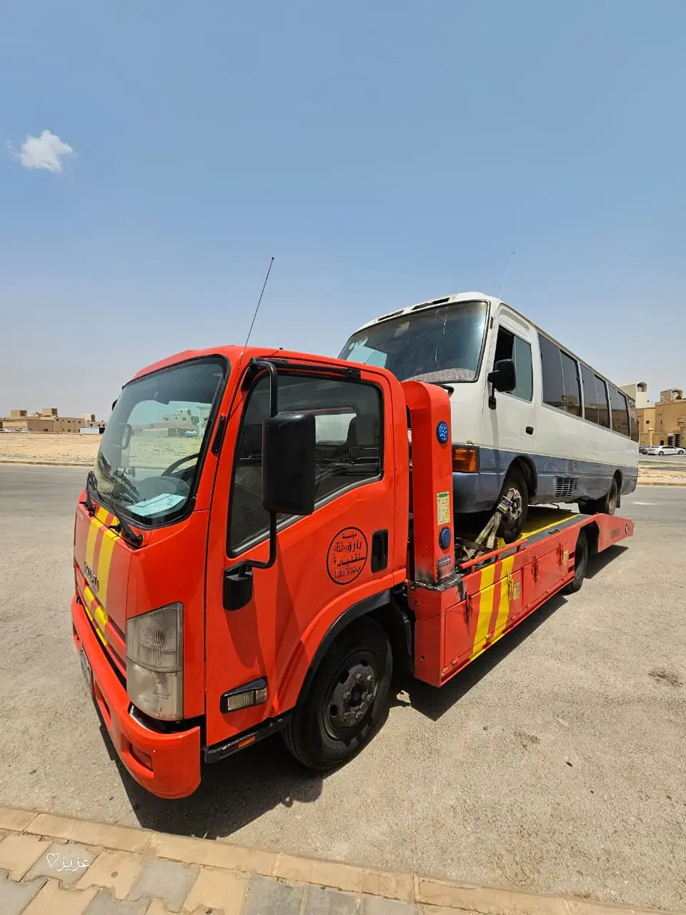 نقل باص - سطحة المجمعة